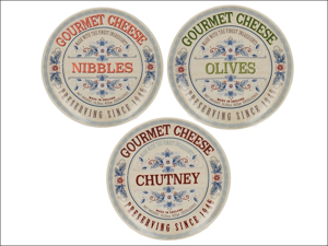 Creative Tops Serving Plate Gourmet Cheese Serving Plate x 3 5214467