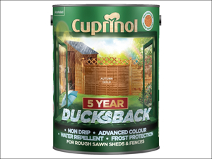 Cuprinol Wood Preserver 5 Year Ducksback Autumn Gold 5L