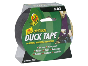 Duck Waterproofing Tape Original Duck Tape Black 50mm x 25m 211109