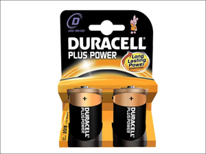 Duracell Standard Batteries Plus Batteries D x 2 MN1300B2