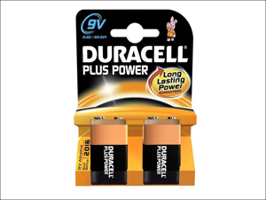 Duracell Standard Batteries Plus Batteries 9V x 2 MN1604B2
