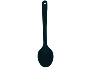 Chef Aid Solid Spoon Spoon Nylon Black 10E06604