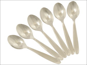 Chef Aid Tea Spoon Teaspoons Stainless Steel x 6 10E20001