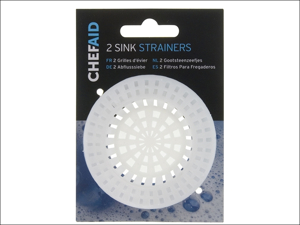 Chef Aid Sink Strainer Plastic Sink Strainers x 2 10E00997