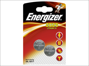 Energizer Standard Batteries CR2025FSB2 Lithium Coin x 2 S5311