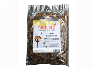 Home Birdcare Bird Feed Dried Mealworms 100g