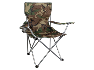 Highlander Folding Chair Moray Camp Chair + Arms Camo FUR007-BC