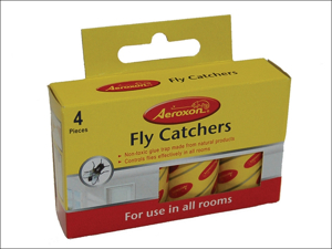 Aeroxon Fly Paper Sticky Fly Catcher x 4 XON011