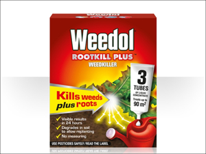 Miracle Multi Purpose Weed Killer Weedol Rootkill Plus Liquadose 3 Tubes