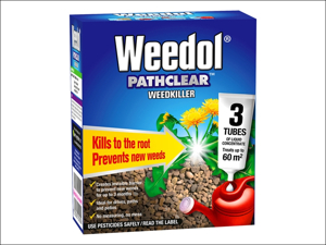 Miracle Path/ Patio Weed Killer Weedol Pathclear 3 Tubes