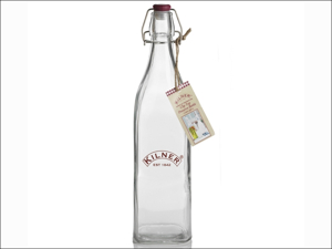 Kilner Glass Bottle Clip Bottle 1L 0025.472/A