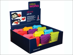 Kitchen Craft Oven Glove Colour Works Grab Mit Assorted CWGRABDISP24