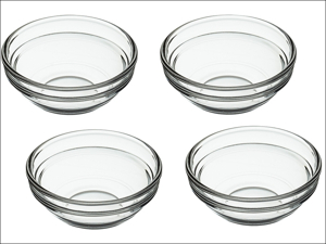 Kitchen Craft Serving Dish Pinch Bowl Set 4 Pack 55Ml KCPINCHBOWL4PK