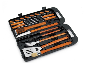 Landmann Barbecue Tools BBQ Tool Kit In Case 18 Piece 13395