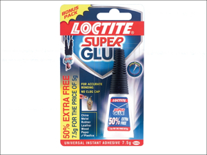 Loctite Multi Purpose Adhesive Super Glue Bottle 5g + 50% Free