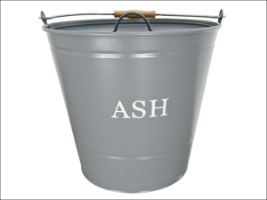 Manor Reproductions Ash Carrier Ash Bucket With Lid Charcoal 0347