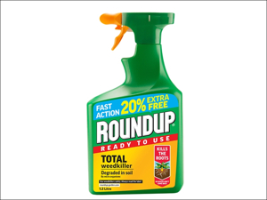 Roundup Multi Purpose Weed Killer Total Weedkiller Gun Ready To Use 1L + 20% Free