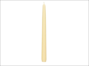 Prices Household Candle Tapered Dinner Candle Unwrapped Ivory x50 TDC005015