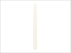 Prices Household Candle Tapered Dinner Candle Unwrapped White x50 TDC005028