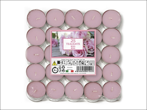 Prices Tealight Candle Aladino Tealights Rose x 25 0219340D