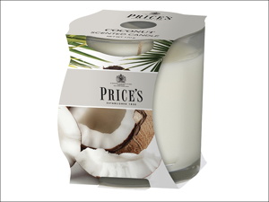 Prices Scented Candle Cluster Jar Coconut PCJ010649