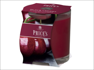 Prices Scented Candle Cluster Jar Black Cherry PCJ010604