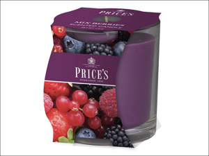 Prices Scented Candle Cluster Jar Mixed Berries PCJ010615