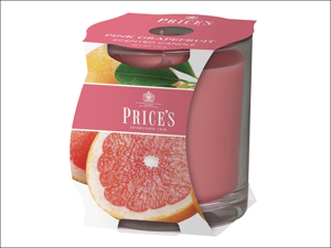 Prices Scented Candle Cluster Jar Pink Grapefruit PCJ010691