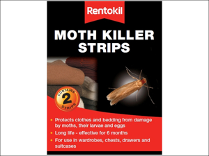 Rentokil Moth Proofer Moth Killer Strips x 2 FA115