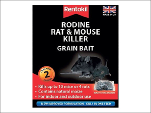 Rentokil Rat Killer Rodine Rat & Mouse Killer Grain x 2 PSMR11