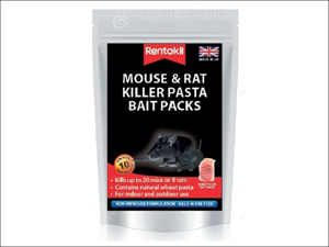 Rentokil Mouse Killer Mouse & Rat Killer Pasta Bait x 10 FMR52