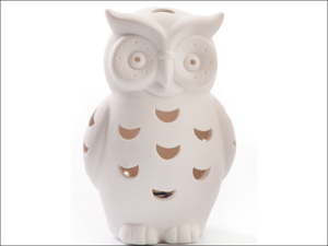 DMD Candle Holder Welcome Home Owl LED Small PC55CB010