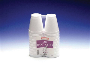 Caroline Disposable Cups 70oz Insulated Cups 200ml x 20 T1612